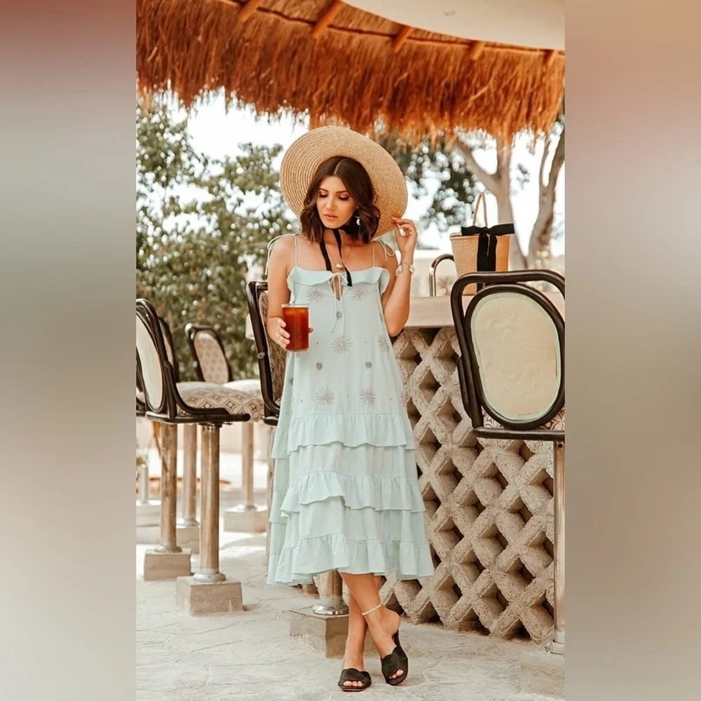 knee length dresses for ladies Michael Costello x REVOLVE Midi Dress